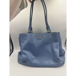 Kate Spade Classic Phoebe Commuter Tote Nylon Stripes Inside Preowned